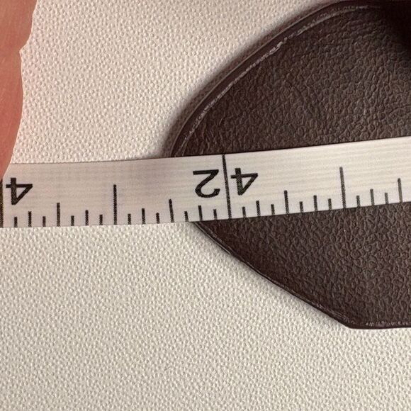 butterfly accents Y2K brown belt size large - Picture 4 of 5